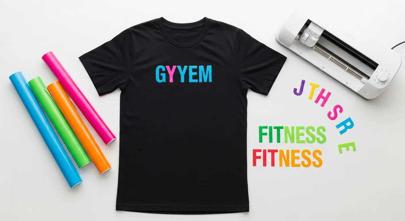 How to Make Custom Workout Shirts with a Cricut